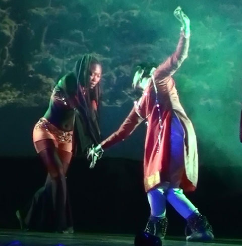 Scene from the production Africa